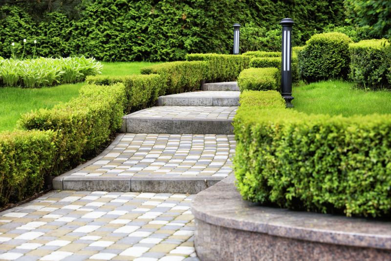 Walkway with Pavers